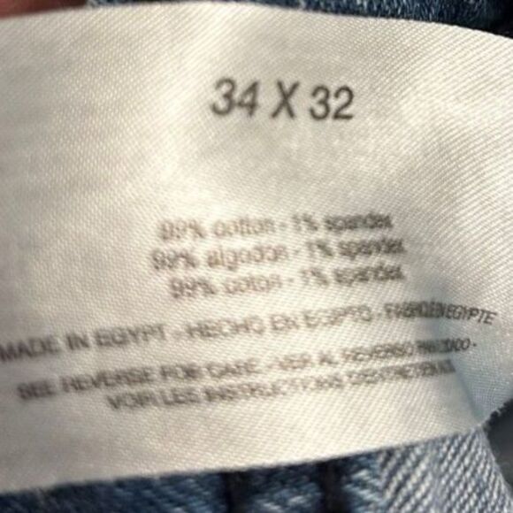 Chaps Men's Slim Straight Leg Jeans - 34" x 32" - Picture 3 of 6